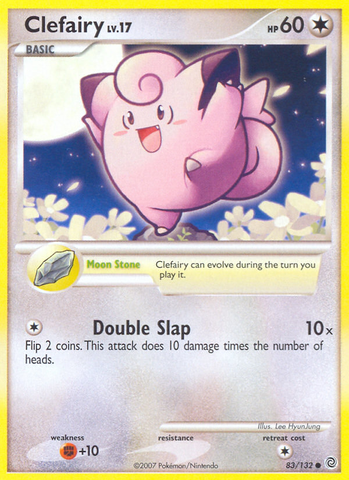Clefairy (83/132) [Diamond & Pearl: Secret Wonders] - Destination Retro