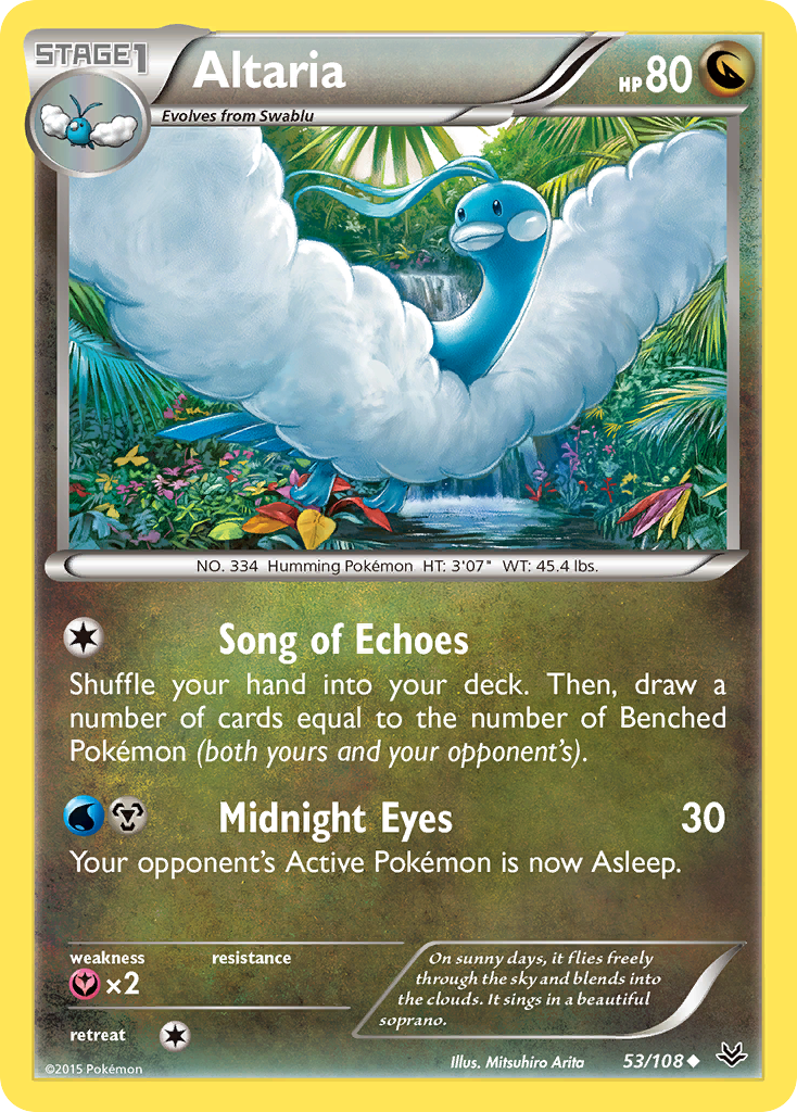 Altaria (53/108) [XY: Roaring Skies] - Destination Retro