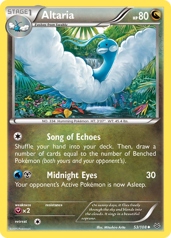 Altaria (53/108) [XY: Roaring Skies] - Destination Retro