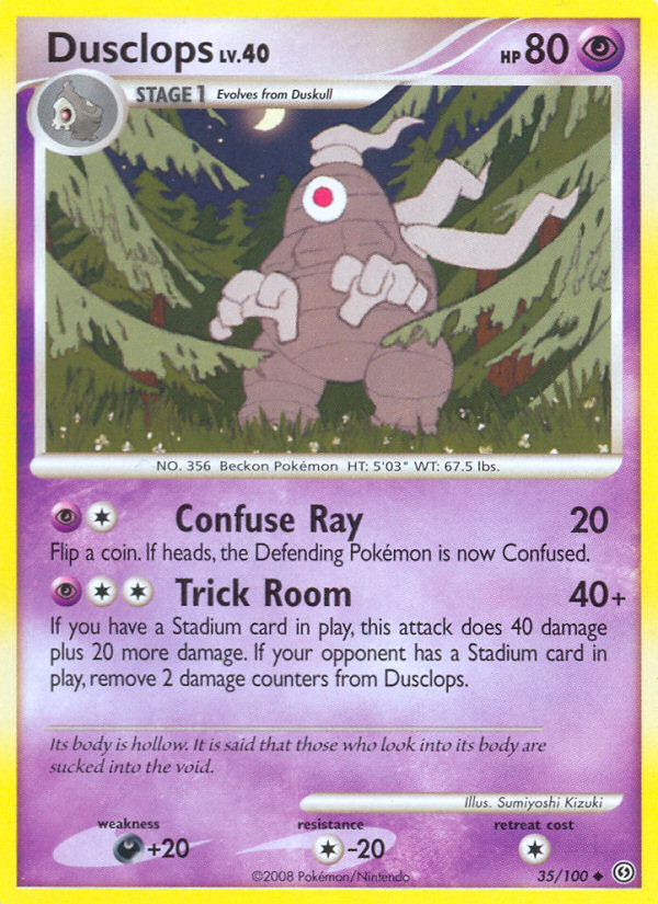 Dusclops (35/100) [Diamond & Pearl: Stormfront] - Destination Retro