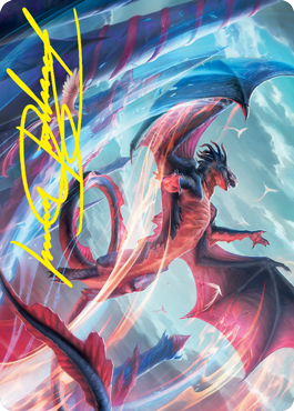 Galazeth Prismari Art Card (Gold-Stamped Signature) [Strixhaven: School of Mages Art Series] - Destination Retro
