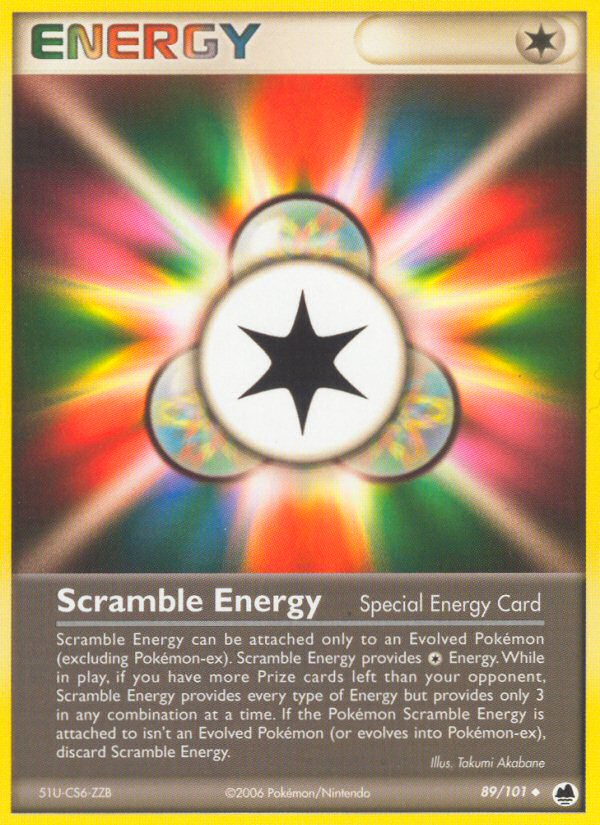 Scramble Energy (89/101) [EX: Dragon Frontiers] - Destination Retro