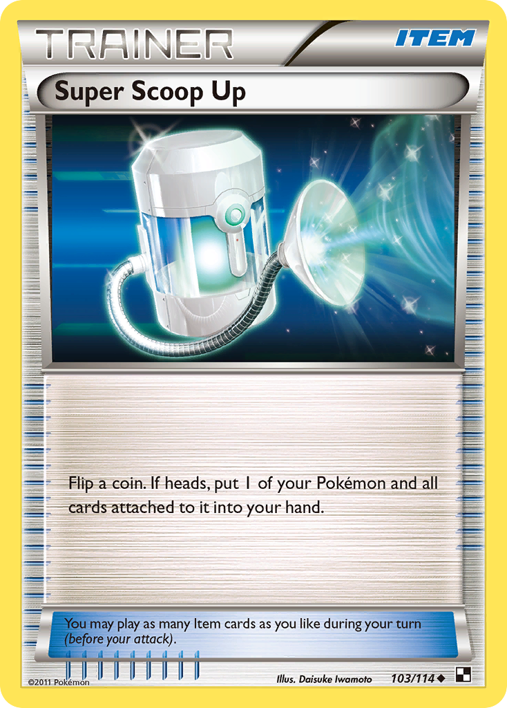Super Scoop Up (103/114) [Black & White: Base Set] - Destination Retro