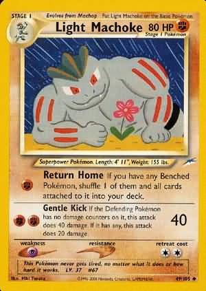 Light Machoke (49/105) [Neo Destiny Unlimited] - Destination Retro