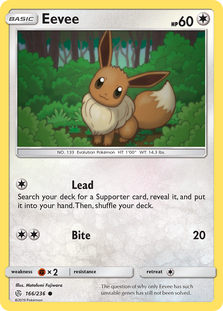 Eevee (166/236) [Sun & Moon: Cosmic Eclipse] - Destination Retro