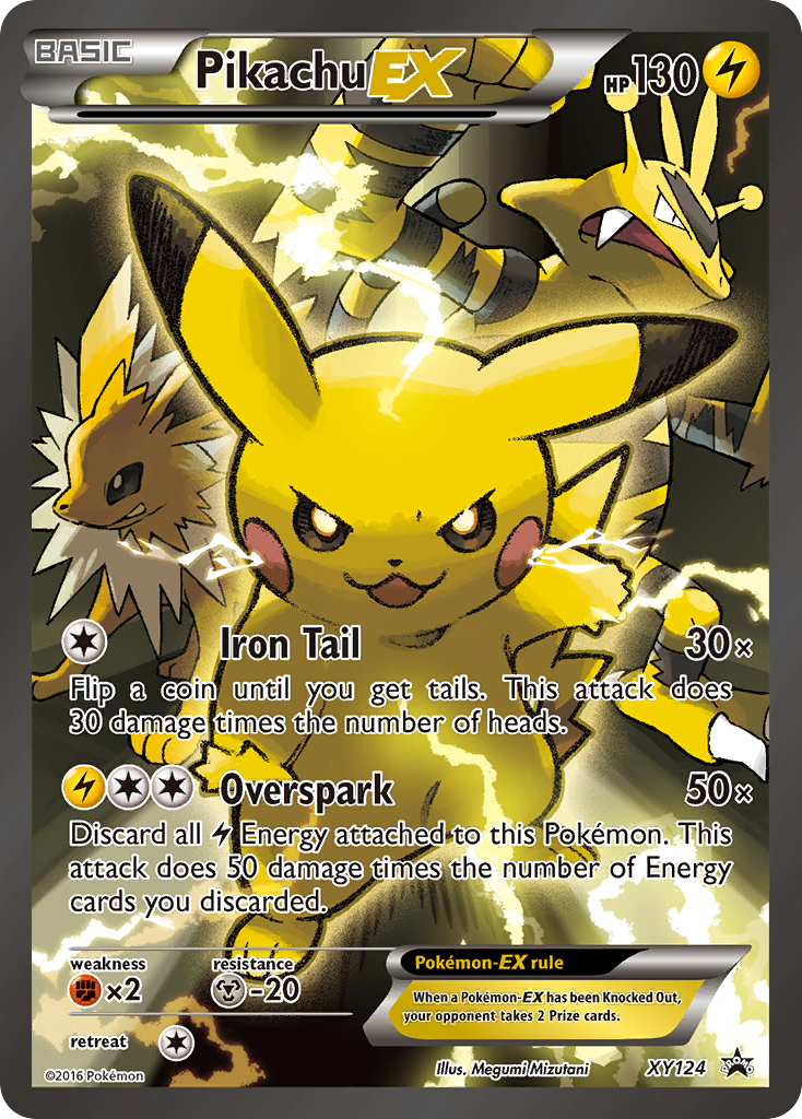 Pikachu EX (XY124) [XY: Black Star Promos] - Destination Retro