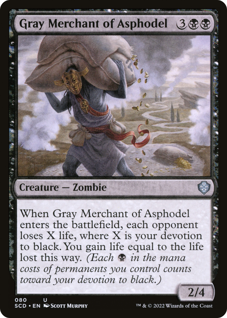 Gray Merchant of Asphodel [Starter Commander Decks] - Destination Retro