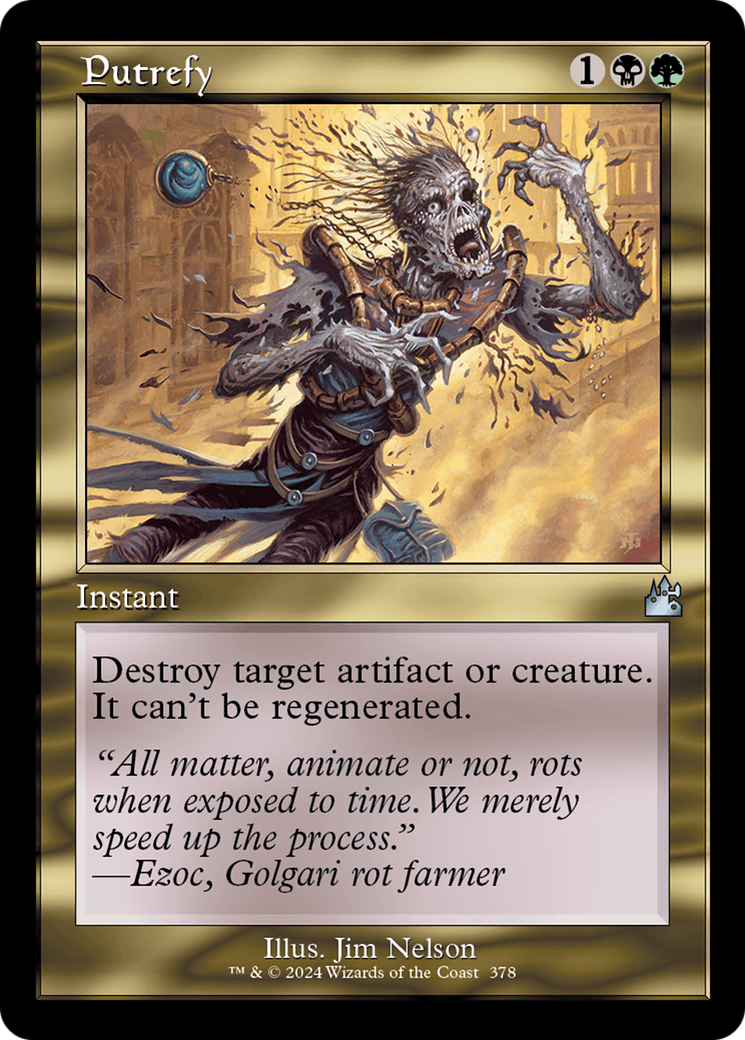 Putrefy (Retro Frame) [Ravnica Remastered] - Destination Retro