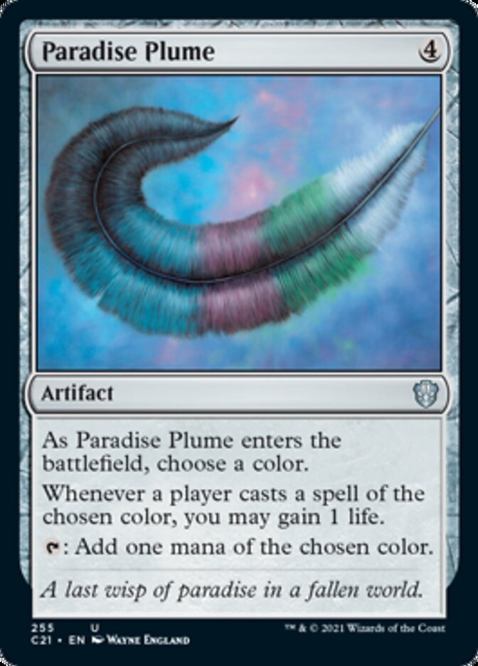 Paradise Plume [Commander 2021] - Destination Retro