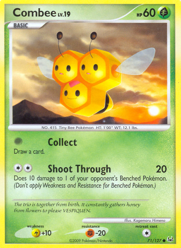 Combee (71/127) [Platinum: Base Set] - Destination Retro