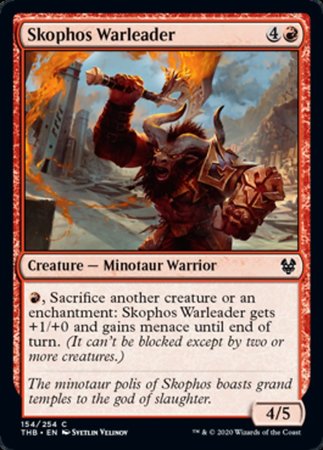 Skophos Warleader [Theros Beyond Death] - Destination Retro