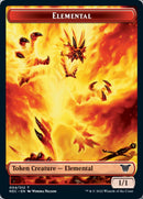 Elemental // Spirit (009) Double-sided Token [Kamigawa: Neon Dynasty Commander Tokens] - Destination Retro