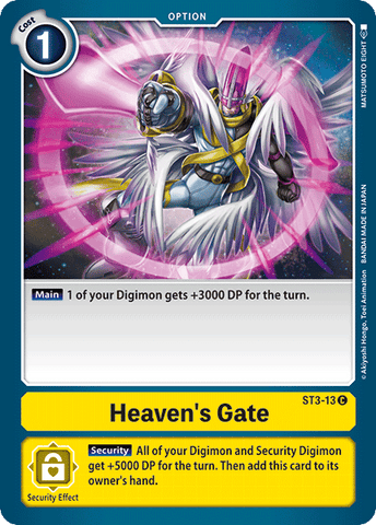 Heaven's Gate [ST3-13] [Starter Deck: Heaven's Yellow] - Destination Retro