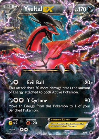 Yveltal EX (XY08) [XY: Black Star Promos] - Destination Retro