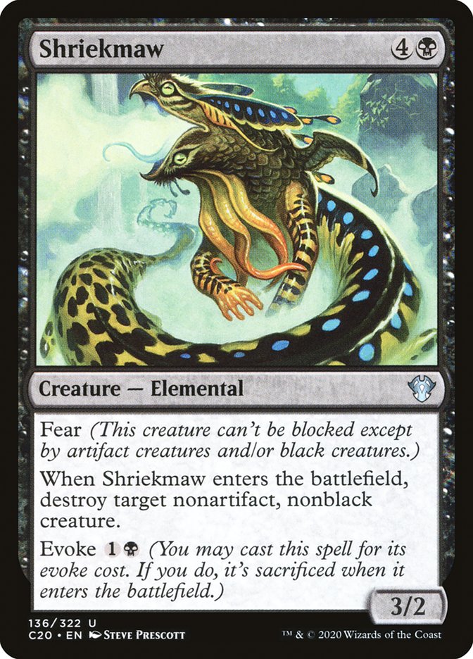 Shriekmaw [Commander 2020] - Destination Retro