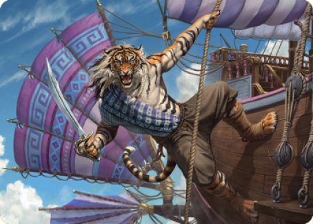 Jedit Ojanen, Mercenary Art Card [Dominaria United Art Series] - Destination Retro
