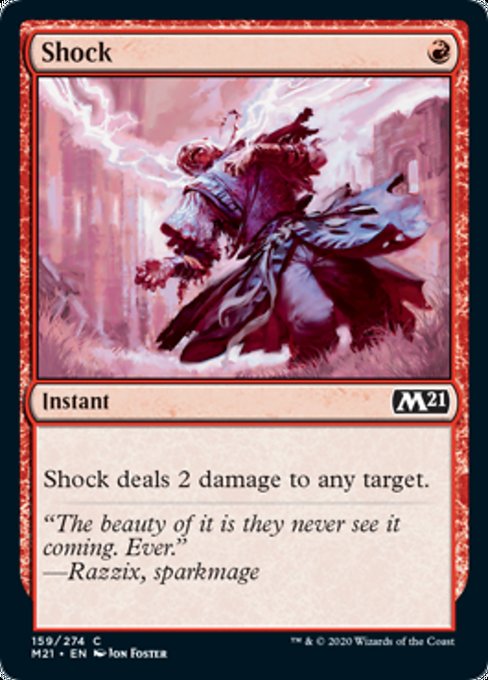 Shock [Core Set 2021] - Destination Retro