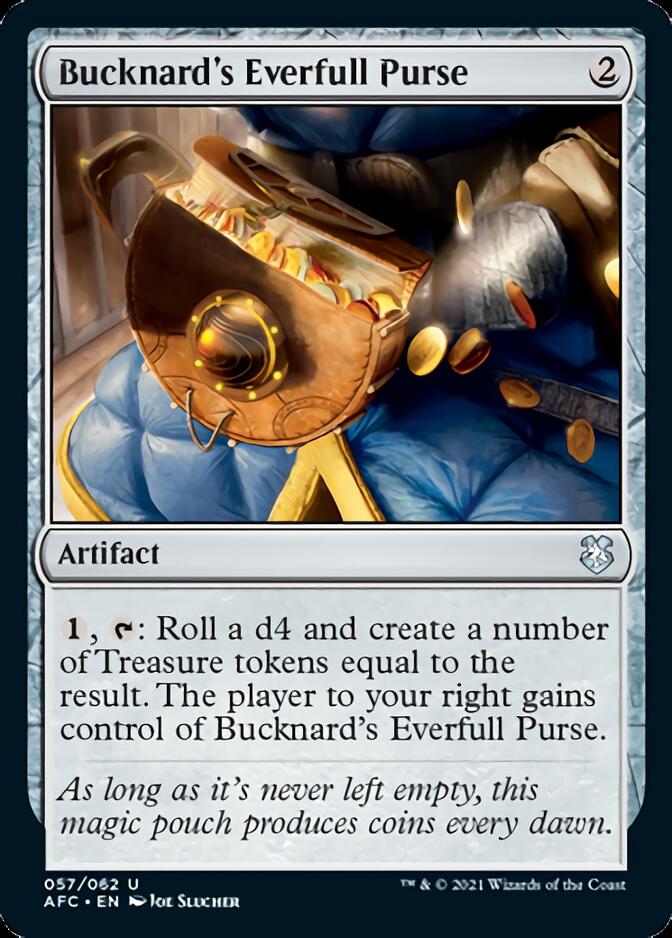 Bucknard's Everfull Purse [Dungeons & Dragons: Adventures in the Forgotten Realms Commander] - Destination Retro