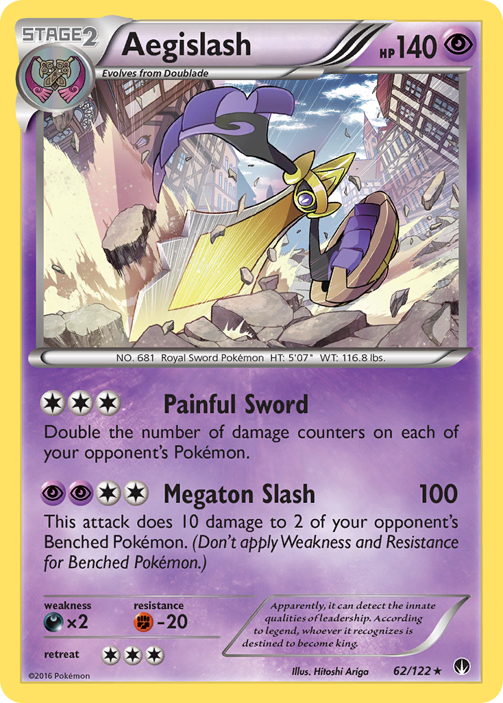 Aegislash (62/122) [XY: BREAKpoint] - Destination Retro