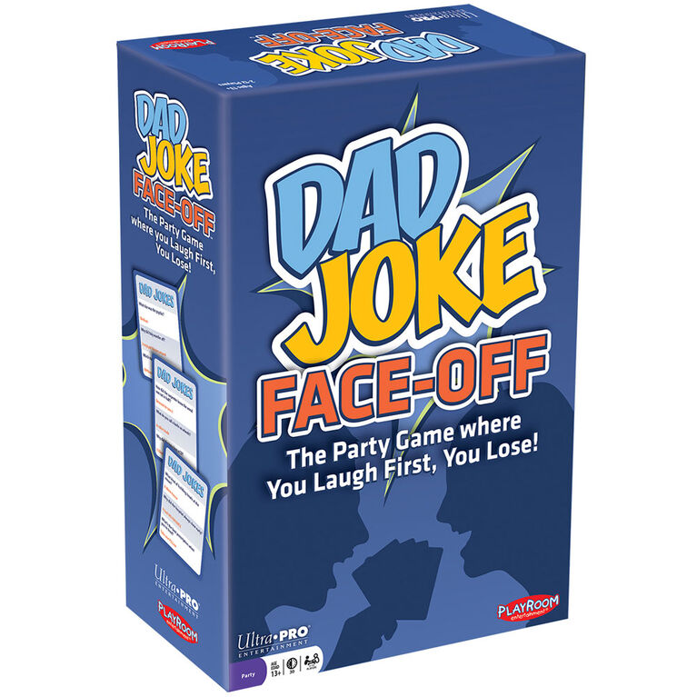 Dad Joke Face-Off  - Keep a Straight Face in This Hilarious Party Game - Destination Retro