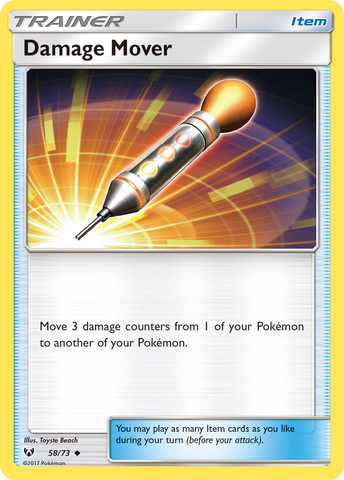 Damage Mover (58/73) [Sun & Moon: Shining Legends] - Destination Retro