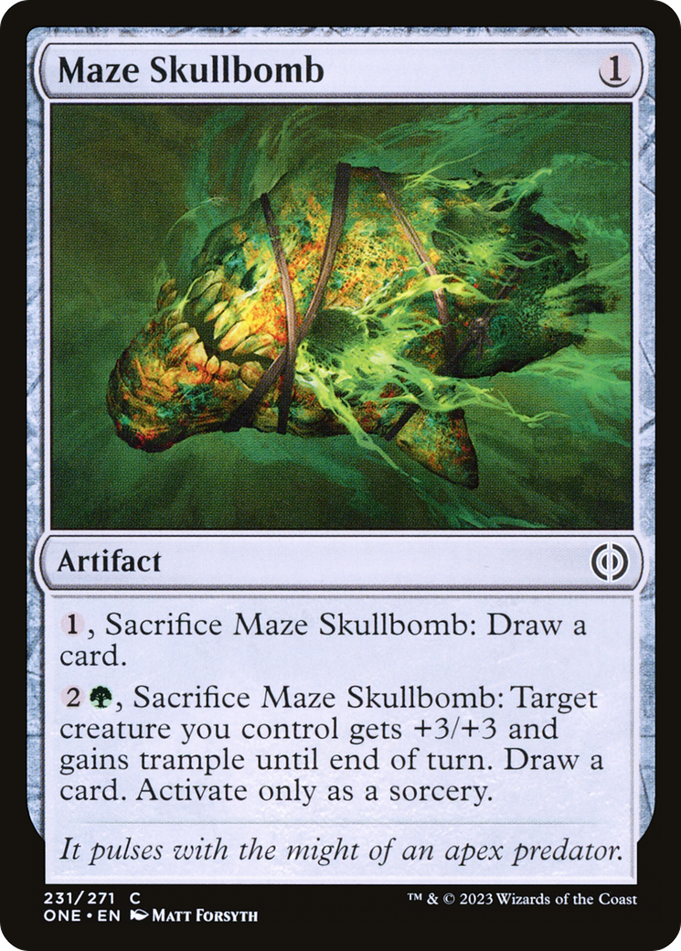 Maze Skullbomb [Phyrexia: All Will Be One] - Destination Retro