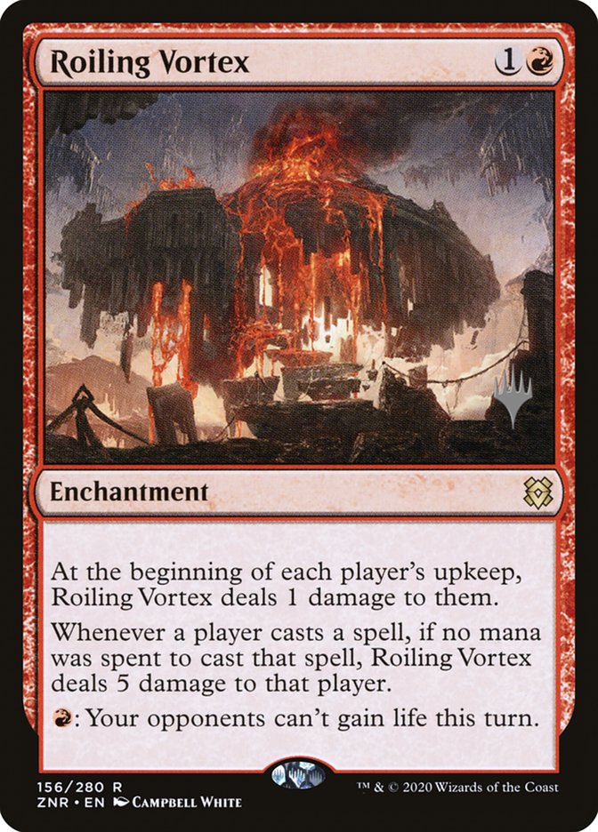 Roiling Vortex (Promo Pack) [Zendikar Rising Promos] - Destination Retro