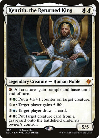 Kenrith, the Returned King (Buy-A-Box) [Throne of Eldraine Promos] - Destination Retro