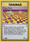 Warp Point (126/132) [Gym Challenge 1st Edition] - Destination Retro
