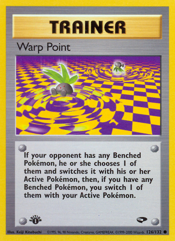 Warp Point (126/132) [Gym Challenge 1st Edition] - Destination Retro