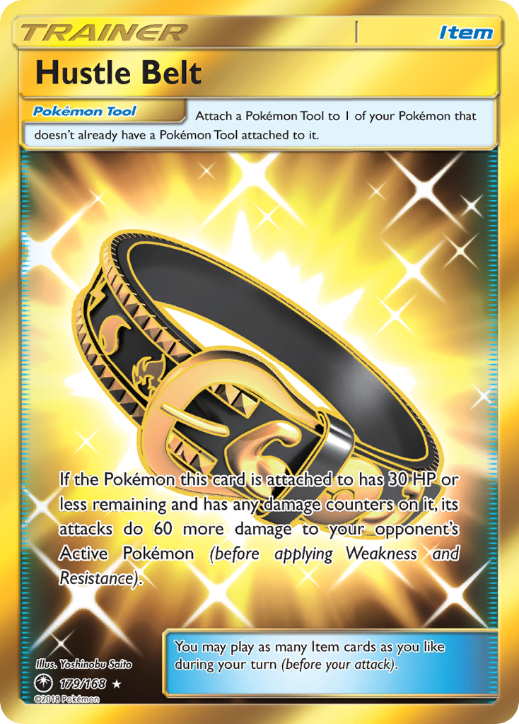Hustle Belt (179/168) [Sun & Moon: Celestial Storm] - Destination Retro