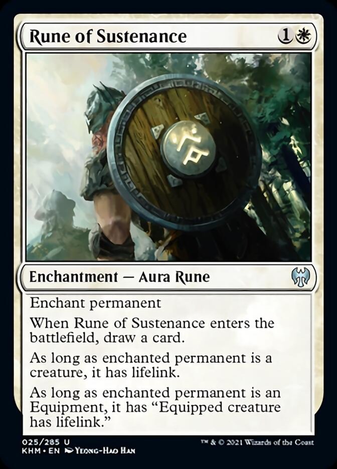 Rune of Sustenance [Kaldheim] - Destination Retro