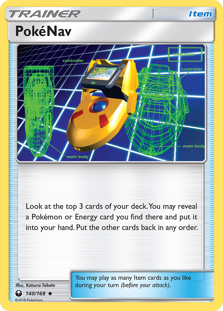 PokeNav (140/168) [Sun & Moon: Celestial Storm] - Destination Retro