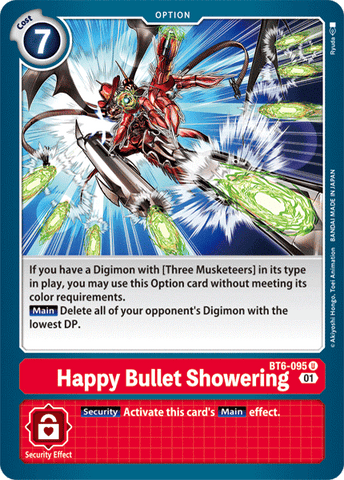 Happy Bullet Showering [BT6-095] [Double Diamond] - Destination Retro