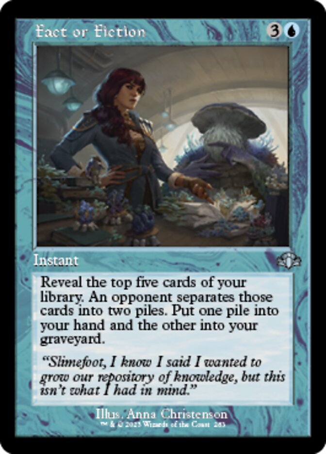 Fact or Fiction (Retro) [Dominaria Remastered] - Destination Retro