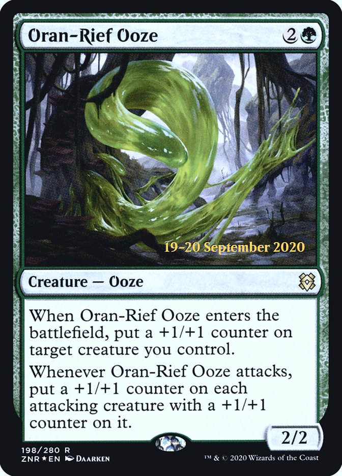 Oran-Rief Ooze  [Zendikar Rising Prerelease Promos] - Destination Retro