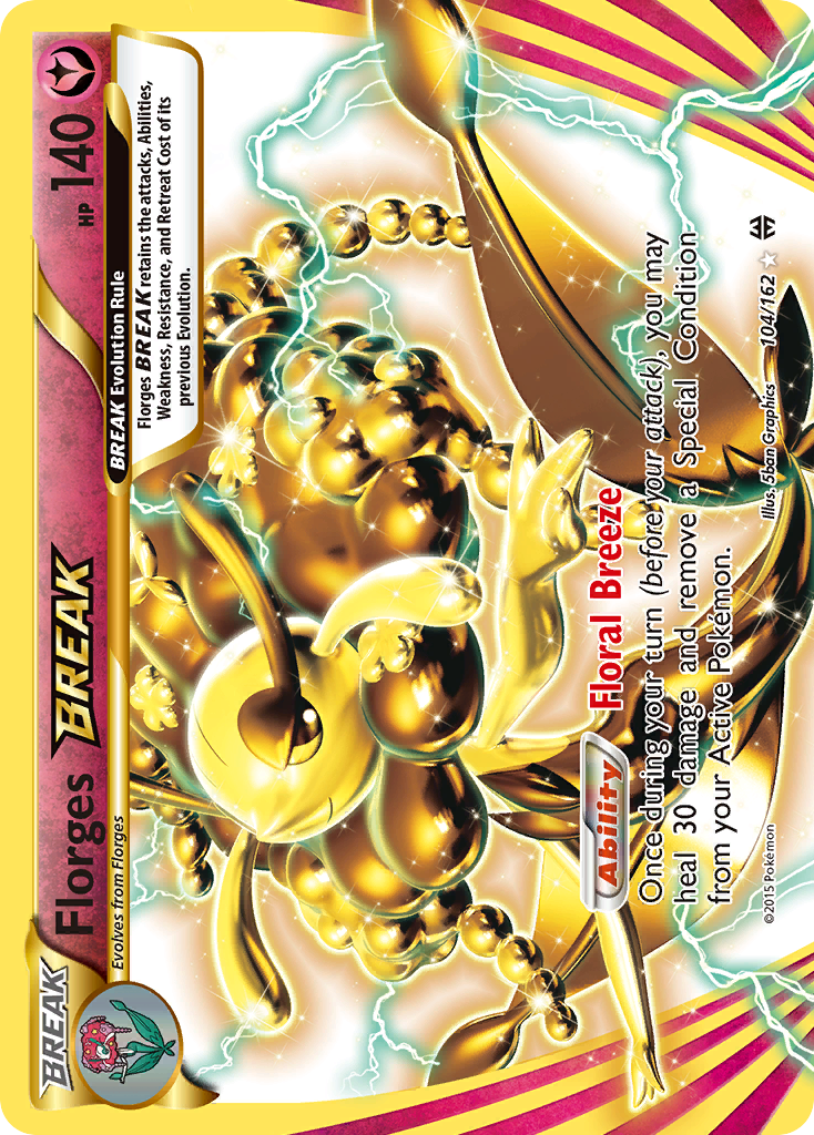 Florges BREAK (104/162) [XY: BREAKthrough] - Destination Retro
