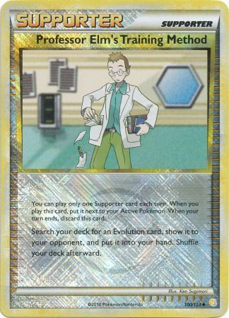 Professor Elm's Training Method (100/123) (League Promo) [HeartGold & SoulSilver] - Destination Retro