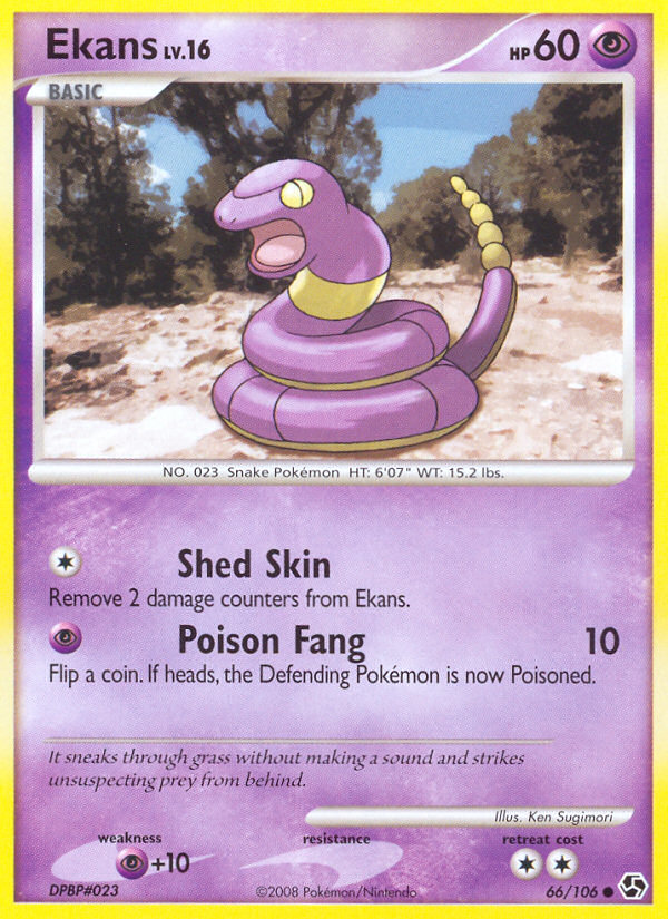 Ekans (66/106) [Diamond & Pearl: Great Encounters] - Destination Retro