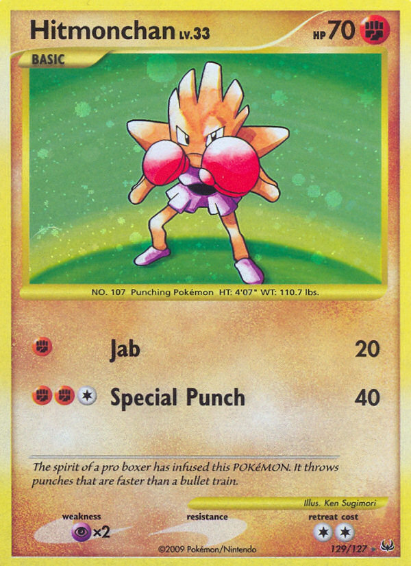 Hitmonchan (129/127) [Platinum: Base Set] - Destination Retro