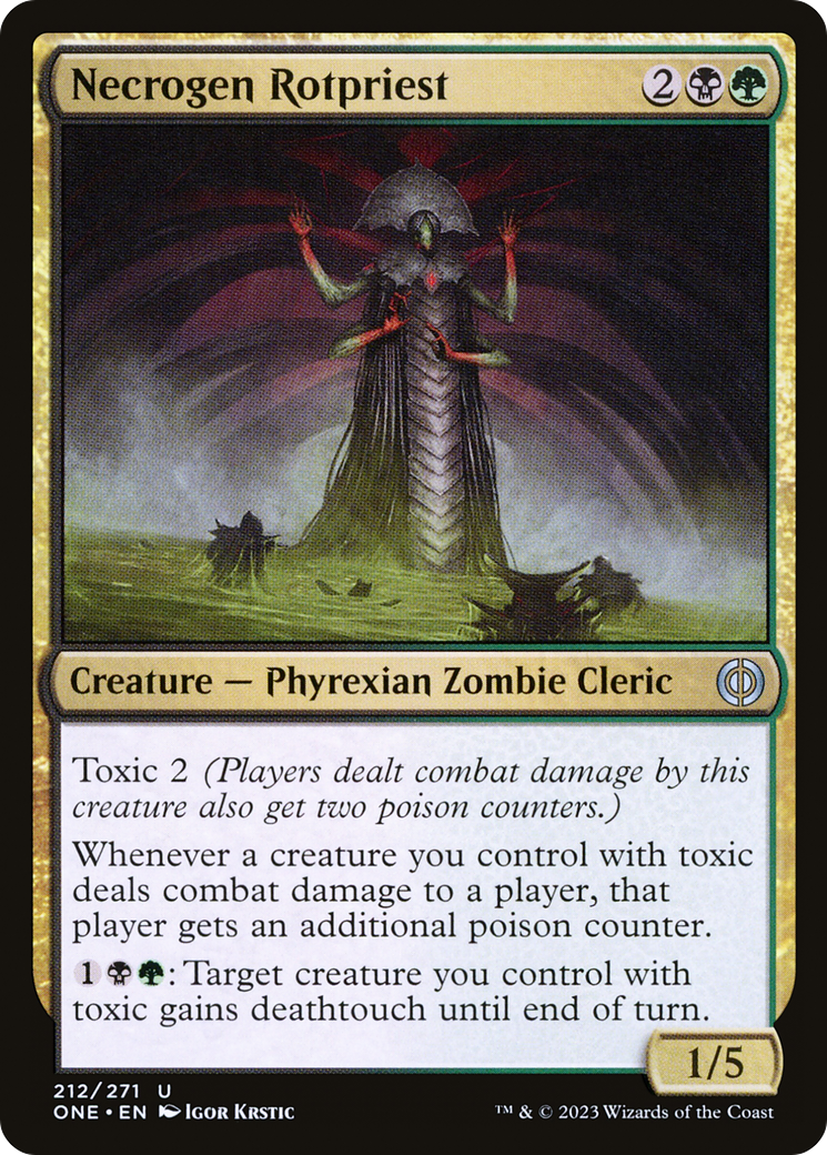 Necrogen Rotpriest [Phyrexia: All Will Be One] - Destination Retro