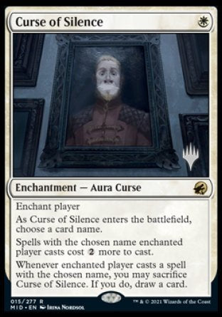 Curse of Silence (Promo Pack) [Innistrad: Midnight Hunt Promos] - Destination Retro