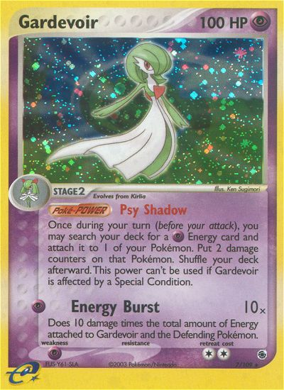 Gardevoir (7/109) [EX: Ruby & Sapphire] - Destination Retro