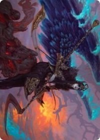 Eradicator Valkyrie Art Card [Kaldheim: Art Series] - Destination Retro