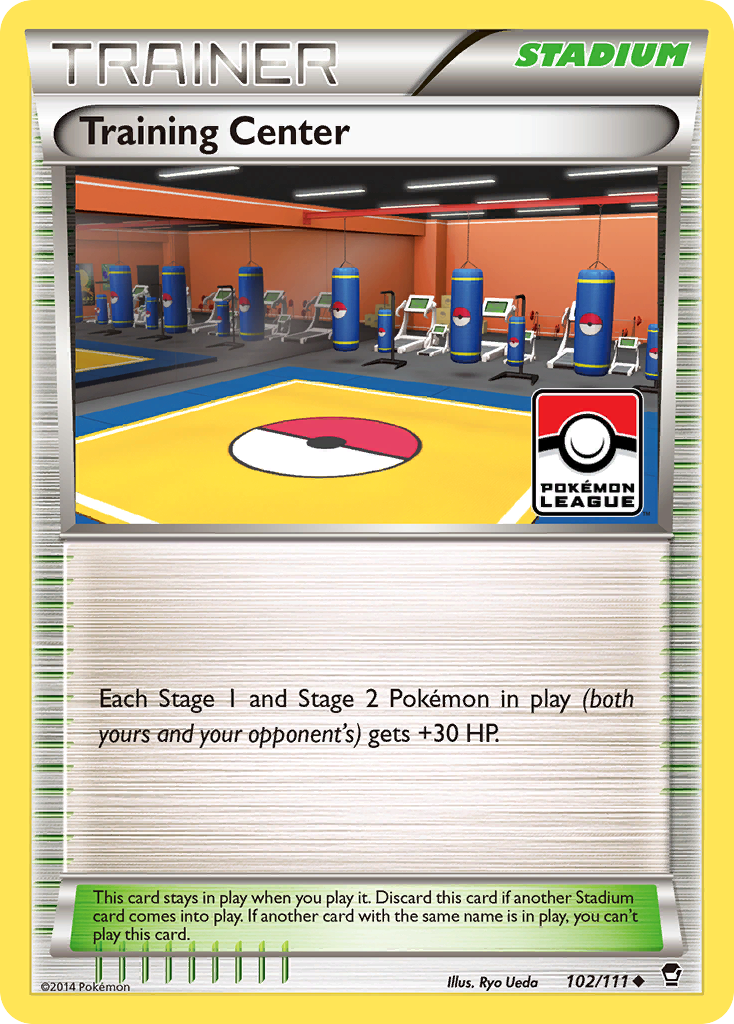 Training Center (102/111) [XY: Furious Fists] - Destination Retro
