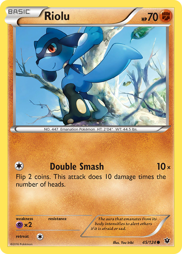 Riolu (45/124) [XY: Fates Collide] - Destination Retro