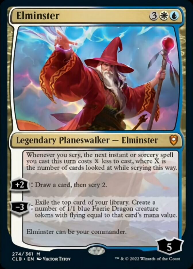 Elminster [Commander Legends: Battle for Baldur's Gate] - Destination Retro