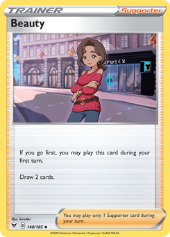 Beauty (148) [Sword & Shield: Vivid Voltage] - Destination Retro