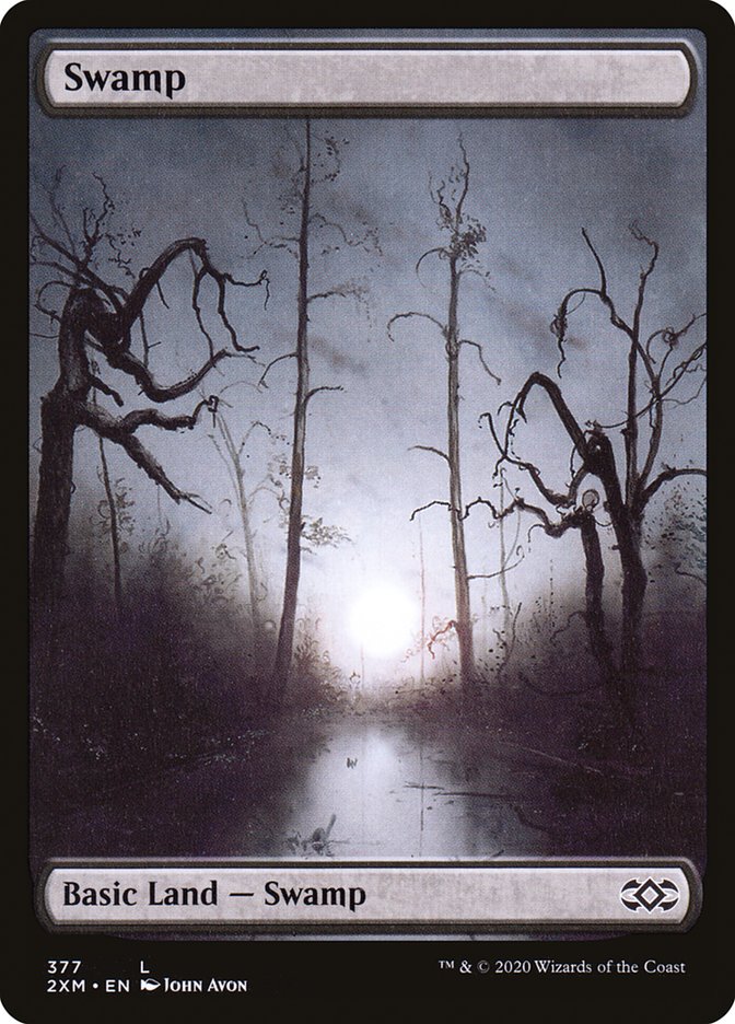 Swamp (377) [Double Masters] - Destination Retro