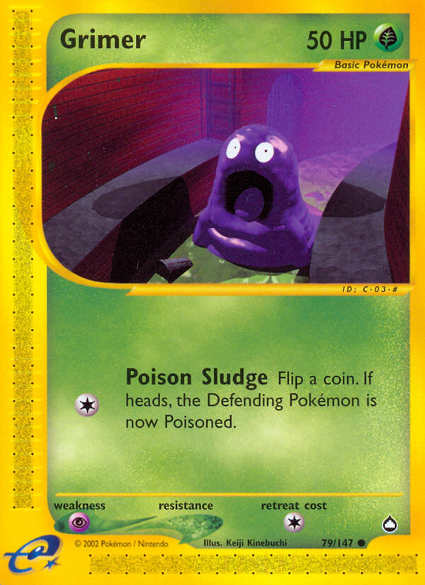 Grimer (79/147) [Aquapolis] - Destination Retro